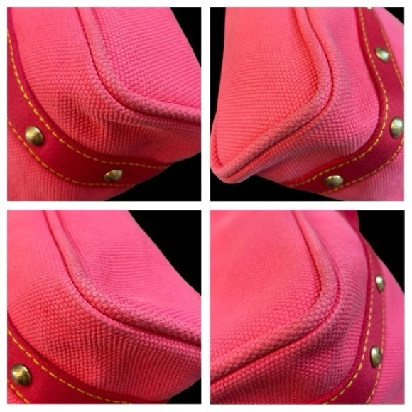 Louis Vuitton Pink Canvas Antigua Cabas MM Bag, Wallet & Dust bag Bundle - Picture 6 of 16